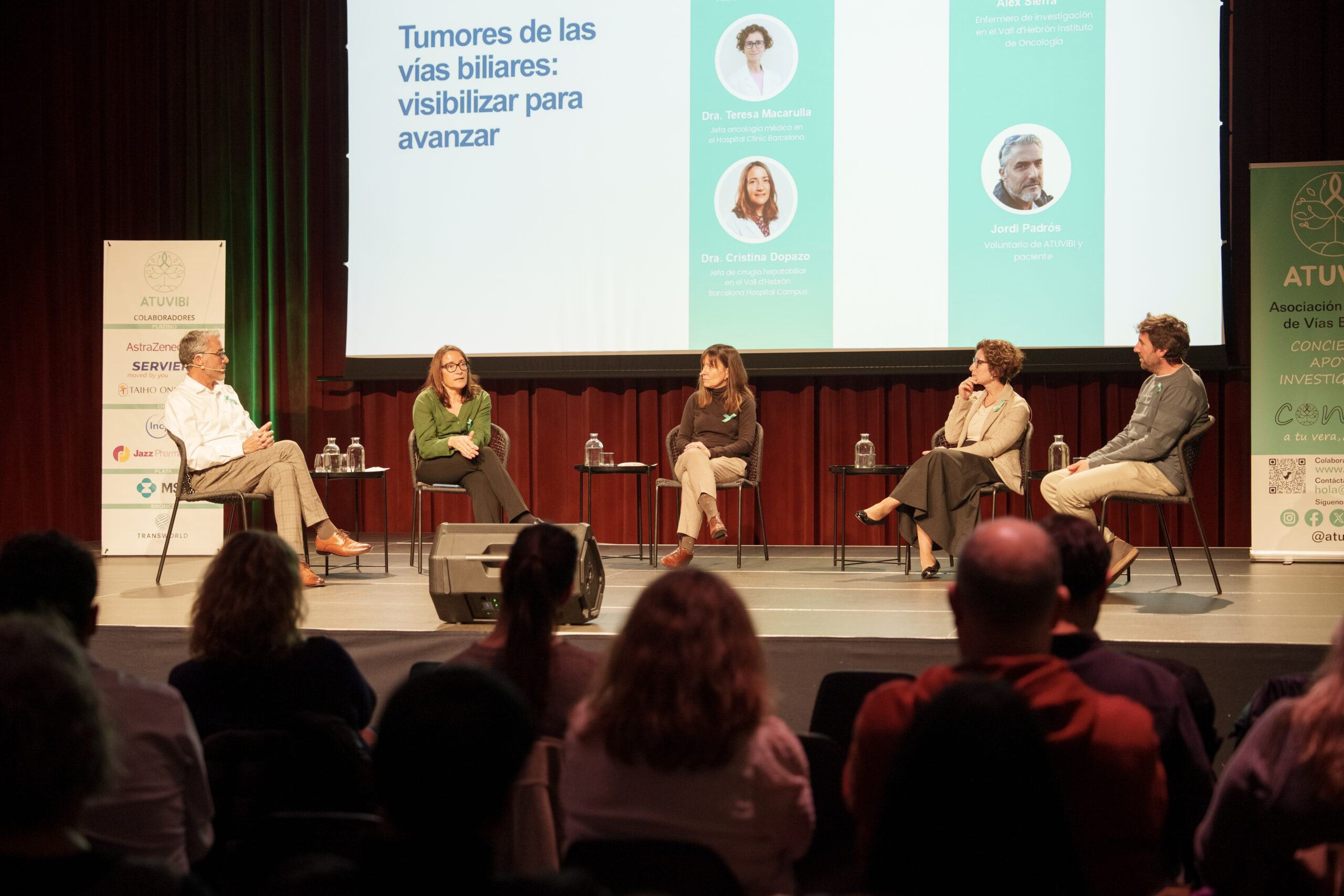 Evento «Tumores de las vías biliares: visibilizar para avanzar», en Barcelona