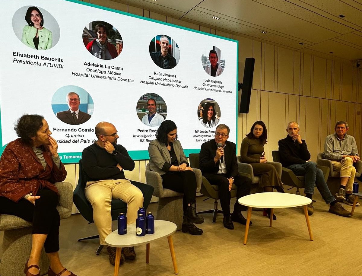 Evento «Construyendo esperanza en el cáncer biliar: investigación y cuidado centrados en las personas», en San Sebastián